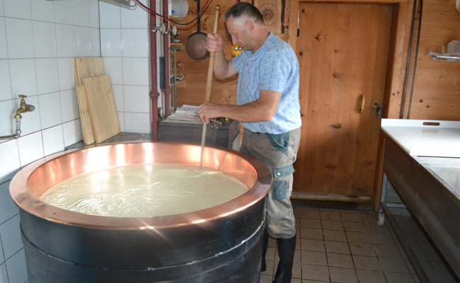 Christian Forrer: «Käsen auf der Alp benötigt viel Freude»