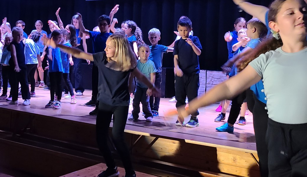 Kinder vom Kindergarten bis zur 6. Klasse machten beim Projekt mit.