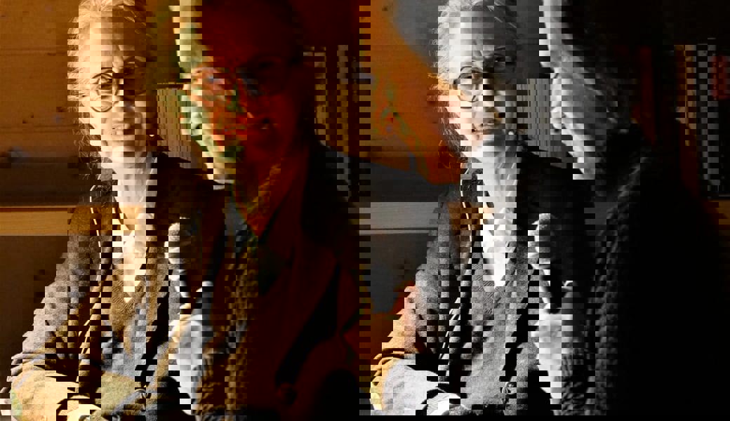  Melitta Breznik gab im Gespräch mit Andreas Schäfer Einblick in ihre Gefühlswelt beim Schreiben des Buches. 