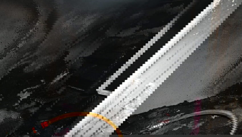  Ein technischer Defekt führte zum Brand. 