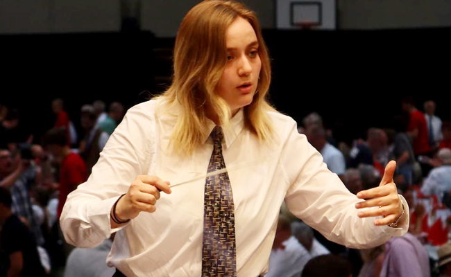 Jetzt gibt Julia Hasler den Takt an