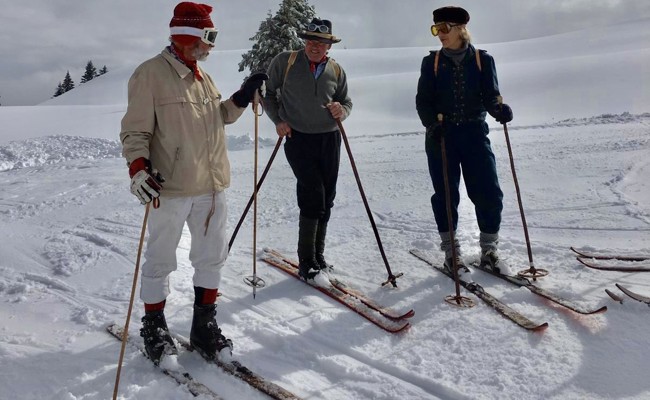 «NostalSki»: Längst Vergangenes lebt auf der Skipiste wieder auf