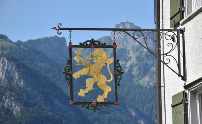 Die Ortsgemeinde hegt und pflegt ihren «Löwen»