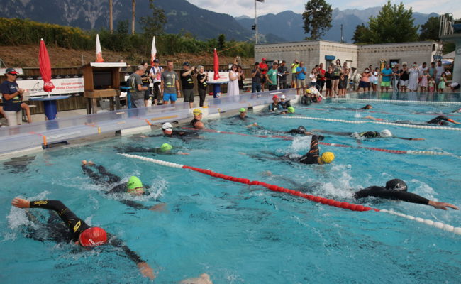 Der Weltmeisterschaftsstart zum Ultratriathlon Deca Continuous ist erfolgt