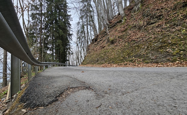 Teure Kurve am Grabserberg