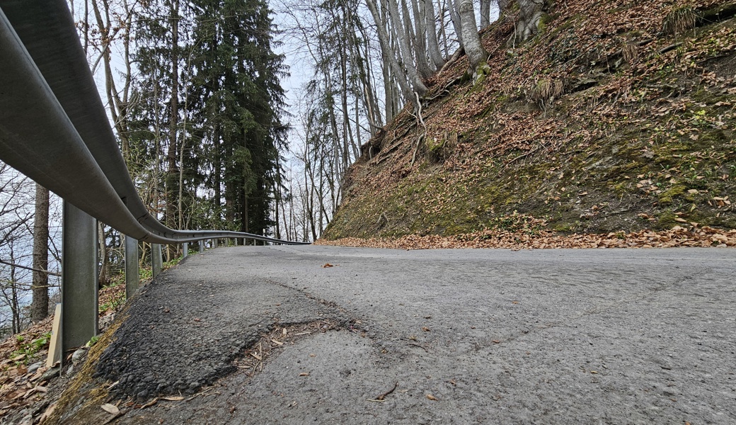 Teure Kurve am Grabserberg