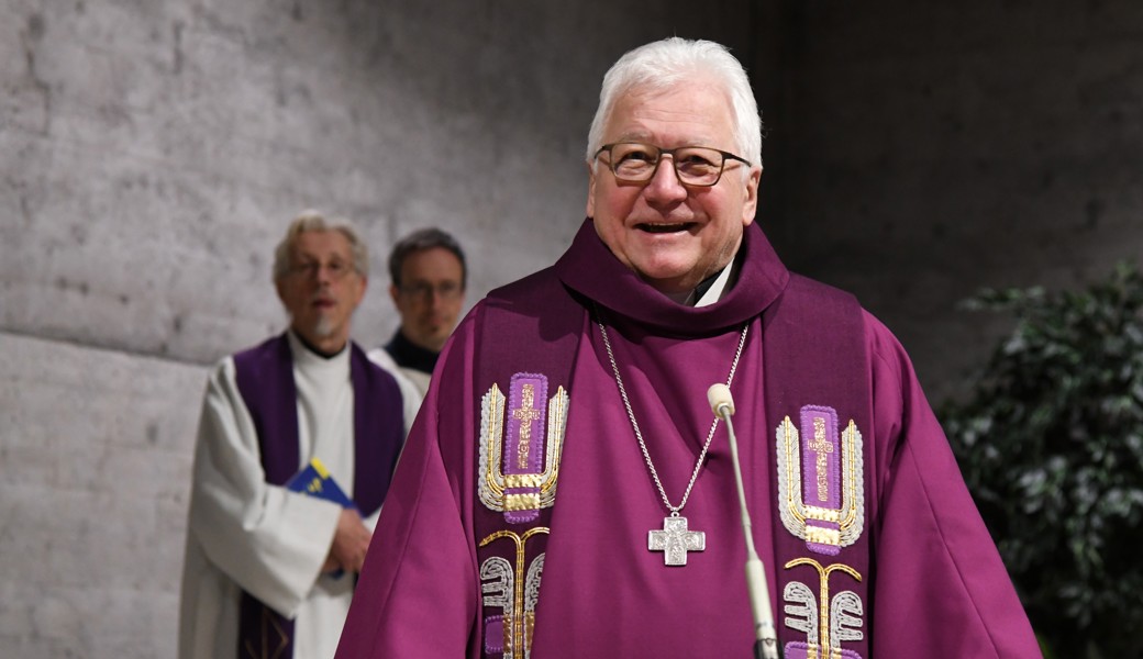 «Kirche heisst, in einer Gemeinschaft unterwegs zu sein», sagte der Bischof bei seinem Besuch.
