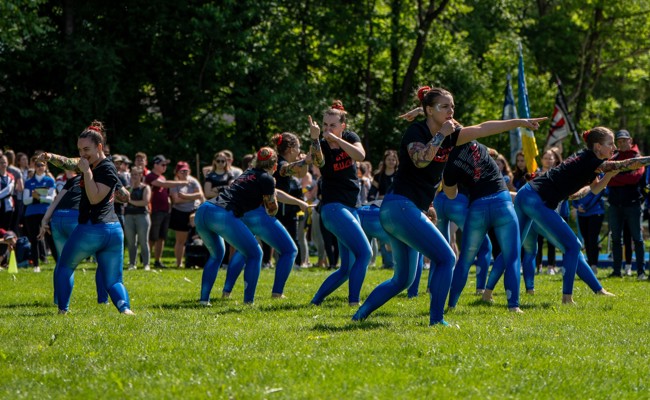 Buchser Gymnastiktruppe tanzt auf Platz zwei