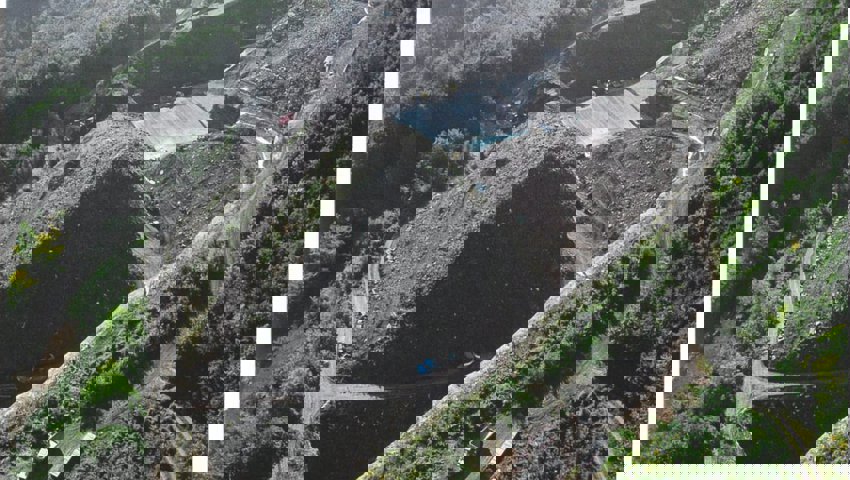  Die Deponie Buchserberg im Jahr 1997.