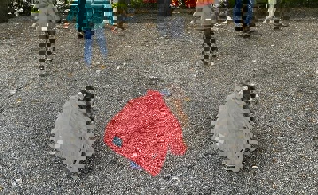 Freiwillige hielten im Rathauspärkli die dritte Mahnwache für den Frieden ab