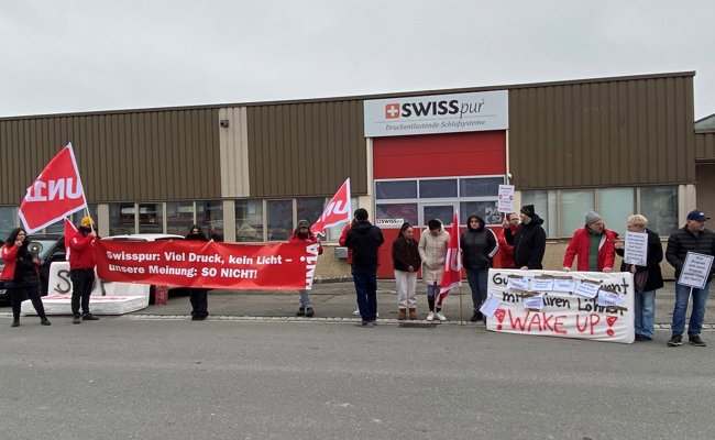 Swisspur-Mitarbeitende protestieren gegen zu niedrige Löhne und unfaire Kündigungen – CEO streitet Vorwürfe ab