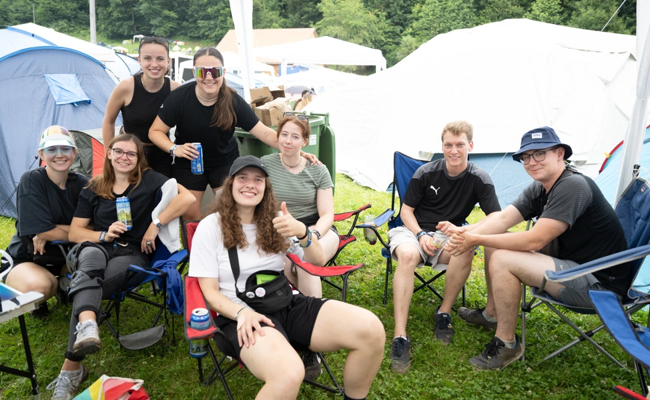 Openair startete mit einem Wettrennen um den besten Zeltplatz