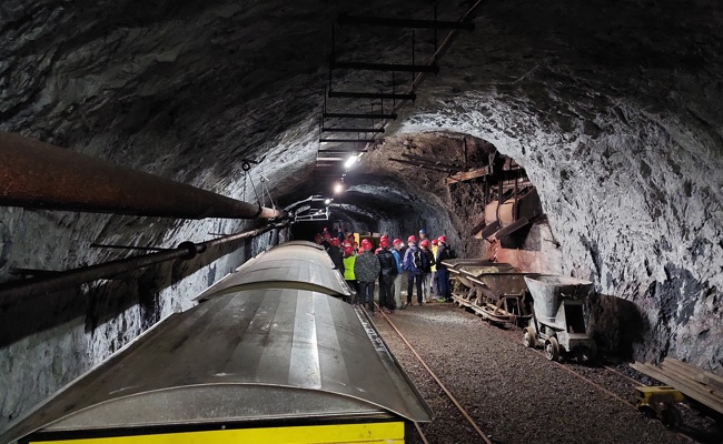 Untertage-Welt im Bergwerk Gonzen erleben