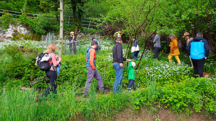 40 Personen nutzten am Frühlingsfest die Gelegenheit, mehr über den Verein «Garten zum Glück» zu erfahren.