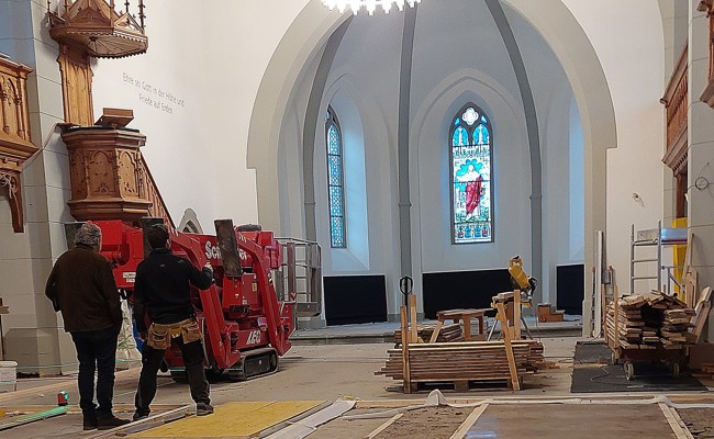 Wegen Renovation der Kirche: Weihnachtsfeiern im Kirchgemeindehaus