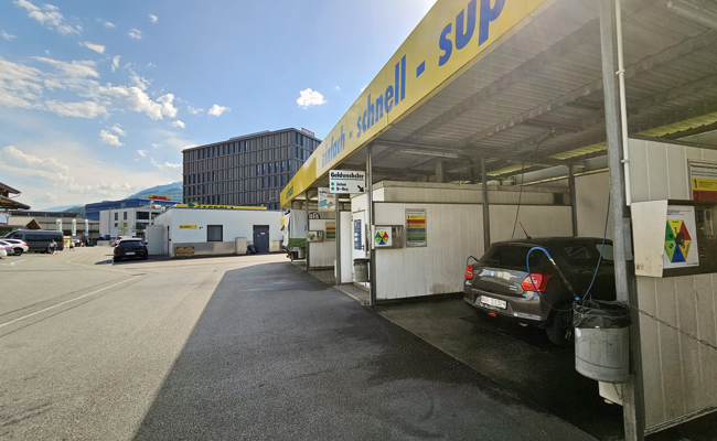 Bald ist hier Schluss mit Autowaschen