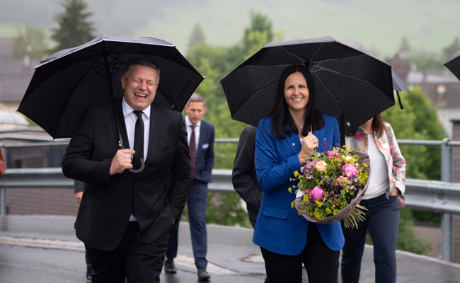 Kantonsratspräsidentin Andrea Abderhalden: «Die Zeit mit meiner Familie bleibt mir trotz voller Agenda heilig»