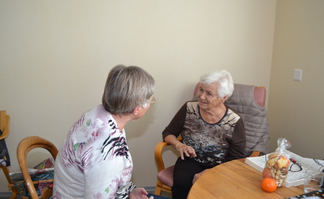 «Besuch ist Gold wert»: Monika Hürlimann sorgt für strahlende Augen