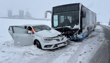 Winterchaos: Schnee sorgt für rund 55 Verkehrsunfälle
