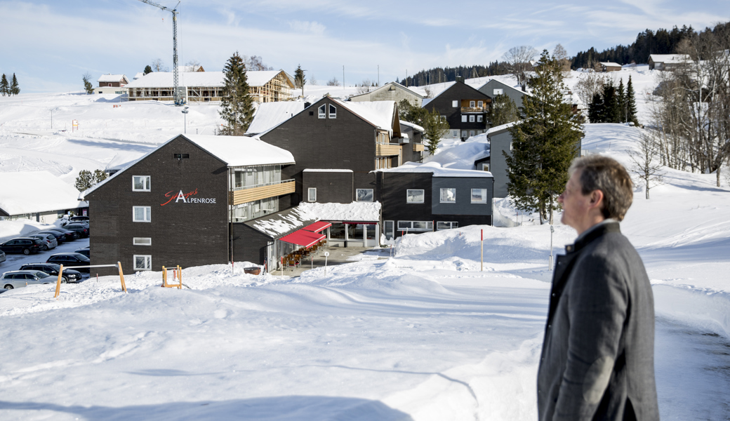 Das Klanghotel soll auf dem Grundstück von Roland Stump, nahe dem Hotel Stump’s Alpenrose, gebaut werden.