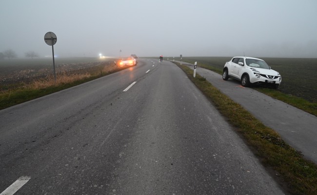 Dreifachkollision im Morgenverkehr