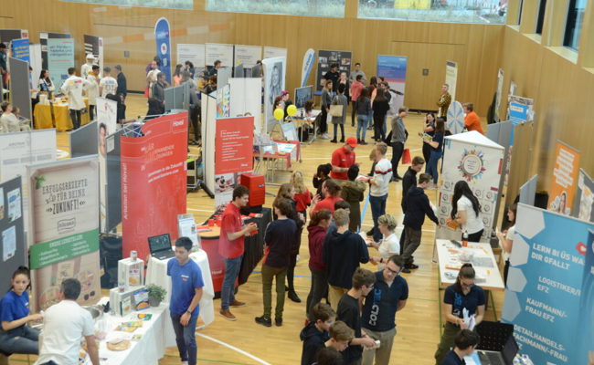 Die Zahl der ausstellenden Lehrbetriebe steigt von Jahr zu Jahr