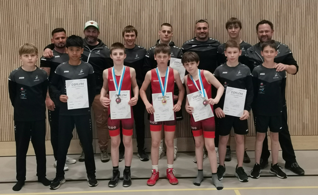 Überzeugende Jungringer: Einmal Gold, zweimal Bronze