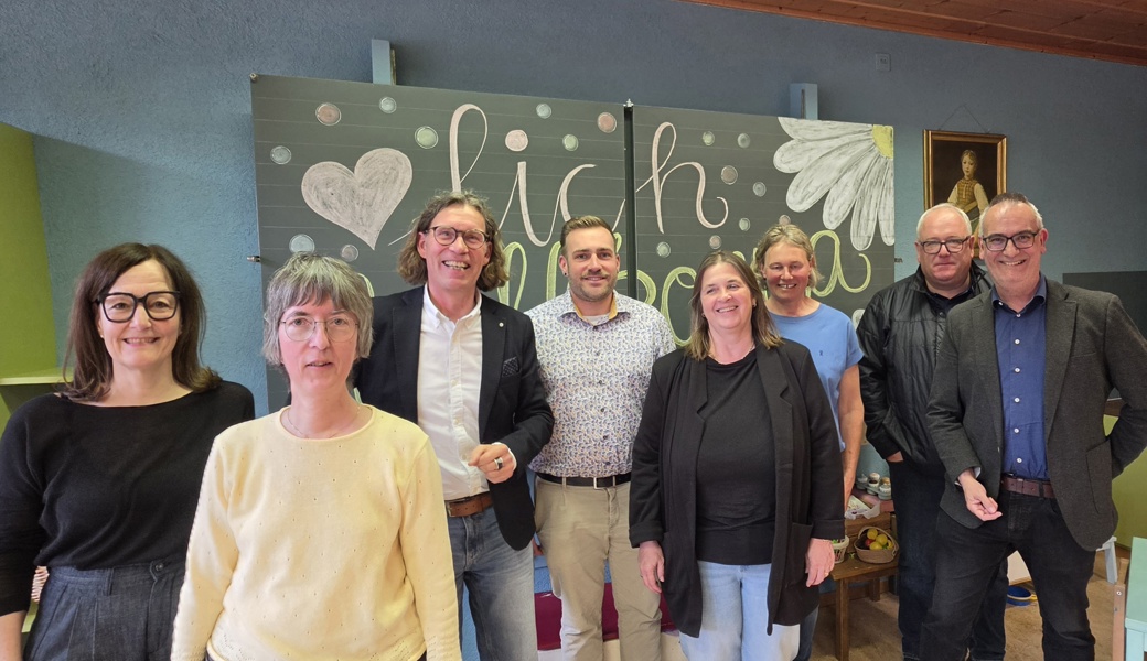 Der Vorstand der Sozialen Fachstellen Toggenburg mit den Leitungspersonen Rita Arnold (Finanzen), Ruth Blaser (Beratung) und Angel Fernandez (Berufsbeistandschaft).