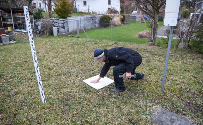 Der Niederschlag wird in der Region weiterhin gemessen