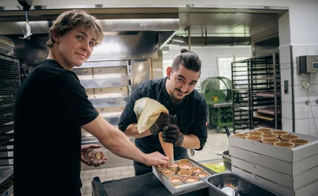 «Glace macht doch fast jede und jeden glücklich»: Die Bäckerei Ziehler aus Stein produziert nicht nur Brot