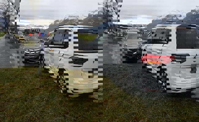 Bei einer Kollision auf der Benderer Strasse entstand erheblicher Sachschaden