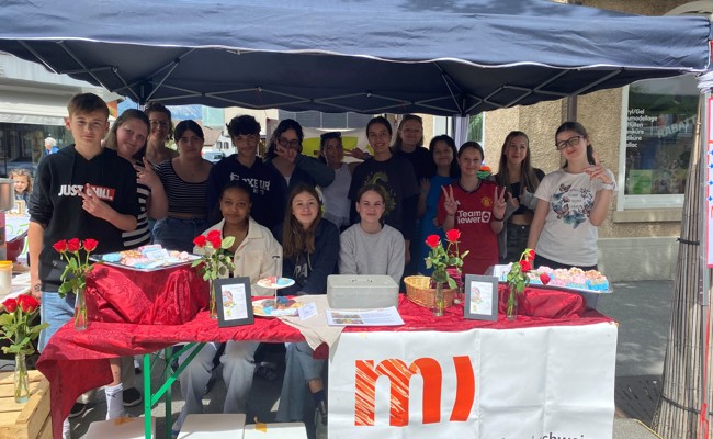 Jugend stand im Einsatz für einen guten Zweck