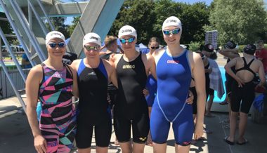 Stark geschwommen: Nola Menzi über 200 Meter Brust Ostschweizer Meisterin