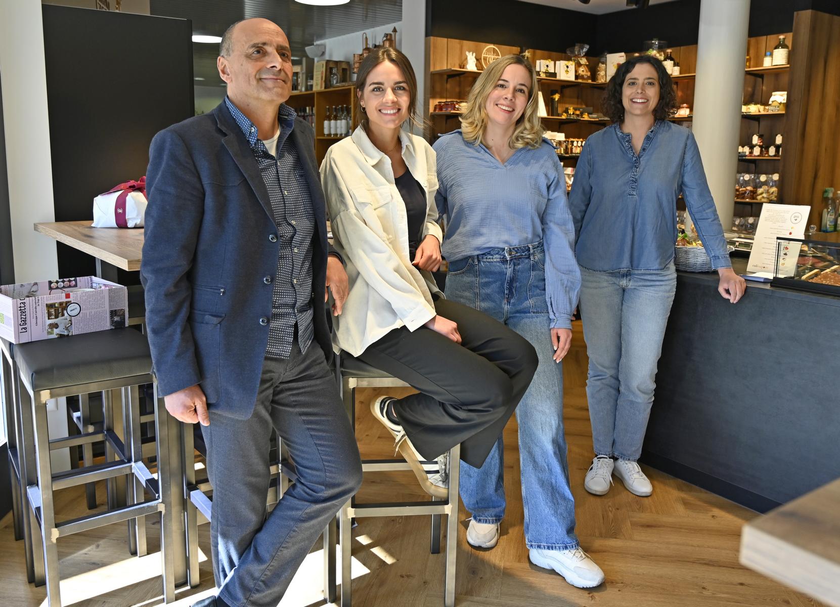 Die Töchter der Familie Carrabs sagen überzeugt: «Papa ist unser bester Verkäufer»