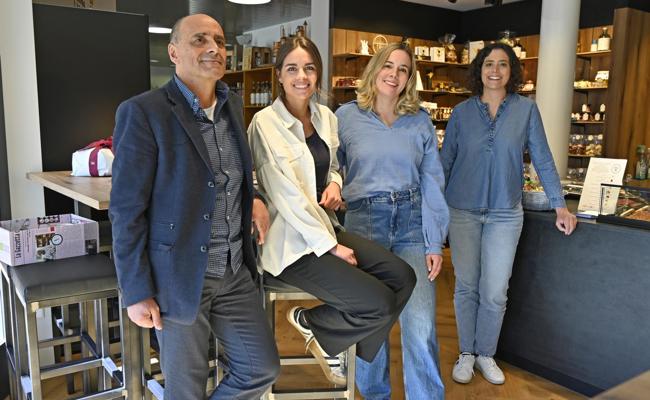 Die Töchter der Familie Carrabs sagen überzeugt: «Papa ist unser bester Verkäufer»