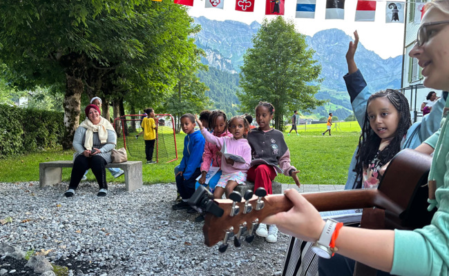 Ferien für die, die sonst keine machen: Ostschweizer Flüchtlingsfamilien lernen die Schweizer Berge kennen