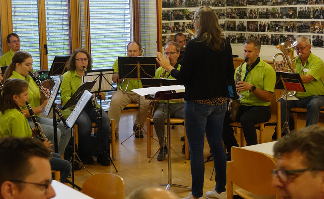 Pünktlich zum Jubiläum: Bürgermusik Gams erhält Kreismusiktag