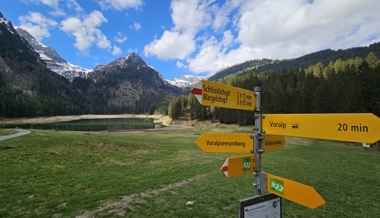Weil's schon so lange trocken ist: Nur wenig Wasser im Voralpsee
