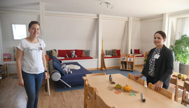 Kinderbetreuung: Im Schulhaus Zil wurden kinderfreundliche Räume eingerichtet