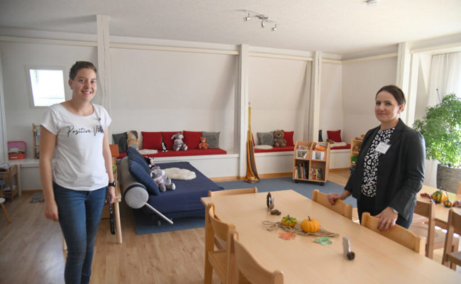 Kinderbetreuung: Im Schulhaus Zil wurden kinderfreundliche Räume eingerichtet