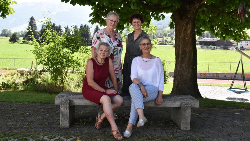  Rita Hanselmann, Marlis Reich, Eveline Solenthaler und Sabina Dietrich (im Uhrzeigersinn). 