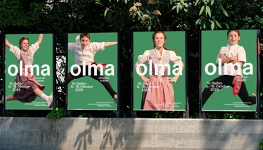 Mit einem Sprung zur Olma: So sieht das Sujet 2026 aus