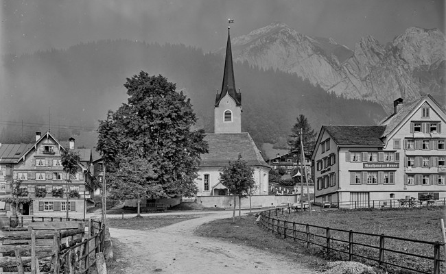 Das oberste Toggenburg vor 110 Jahren: Bergromantik in schwarz-weiss