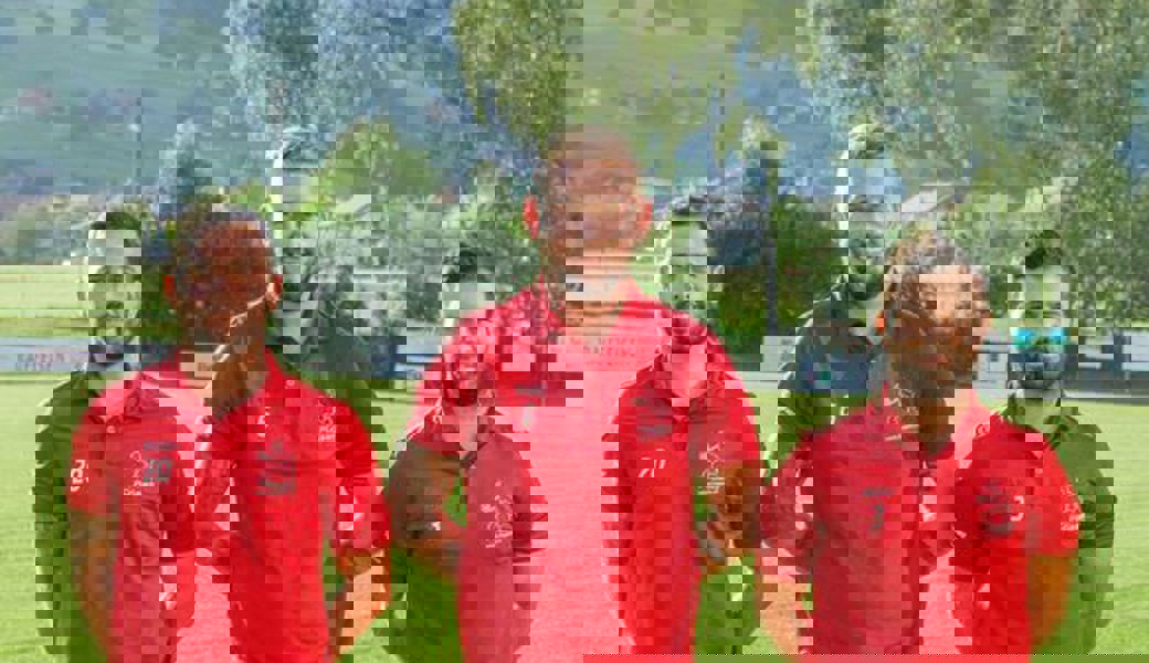 Trio für das Fanionteam: Der FC Gams gibt eine Vertragsverlängerung bekannt.