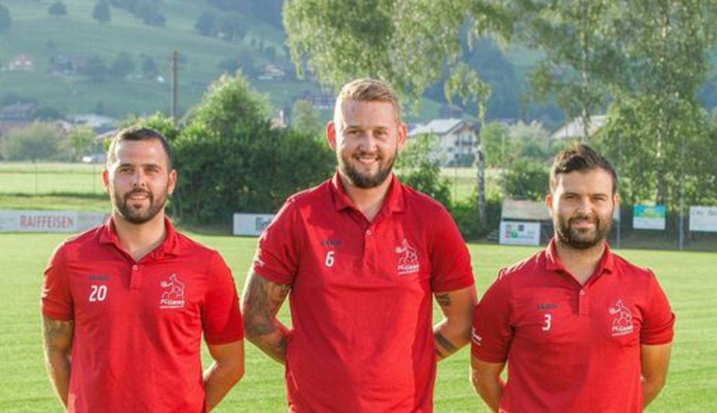 Trio für das Fanionteam: Der FC Gams gibt eine Vertragsverlängerung bekannt.