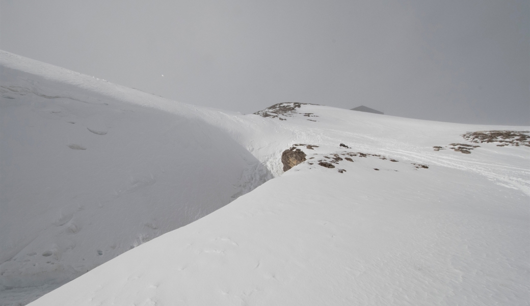 Tödlich verunglückt: Die Unfallstelle im Skigebiet von Laax.