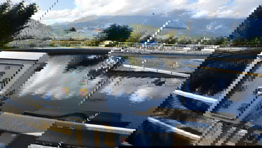  3,82 Millionen Kubikmeter Abwasser wurden 2021 in der ARA Buchs gereinigt.