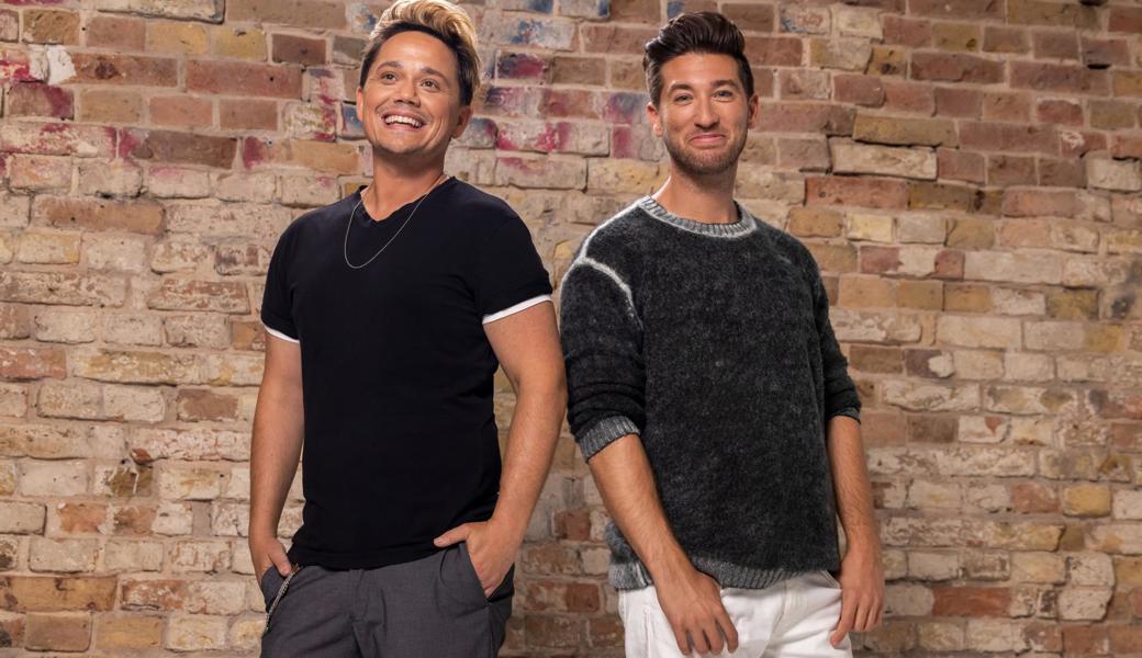 Sie kooperierten für eine Single: Patric Scott (links) und US-Star Justin Jesso. 
