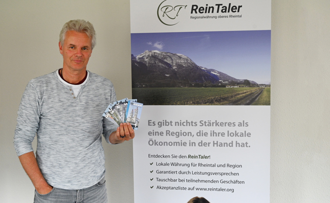 Mit dem «ReinTaler» bezahlen: Damit die Kaufkraft im Tal bleibt