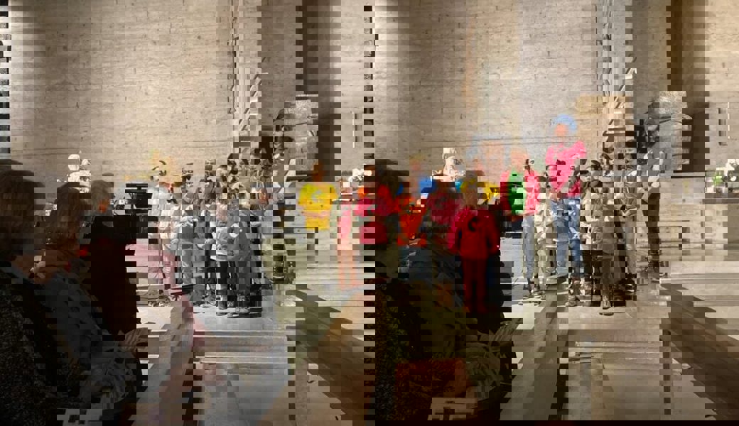  Der Kinderchor Cuorini erntete viel Applaus. Bilder: PD